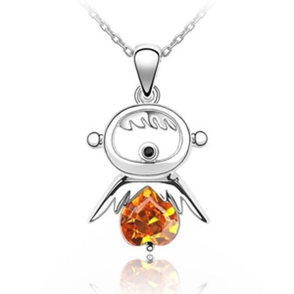 Immagine di Austrian Crystal Necklace - Lucky Doll