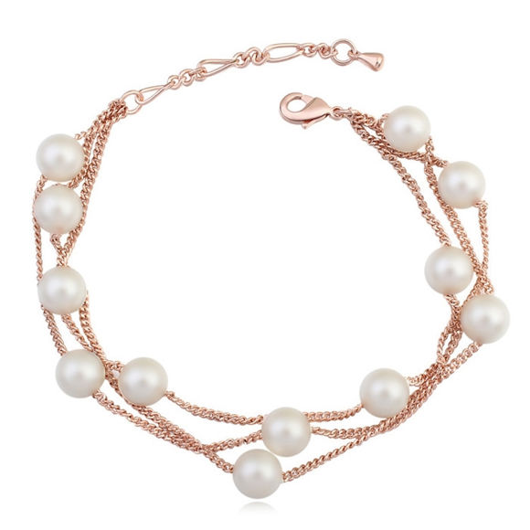 Immagine di Song of Gold Pearl Bracelet