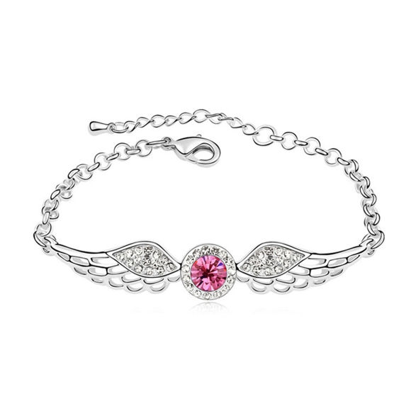 Immagine di Angel Wings Crystal Inlaid Bracelet