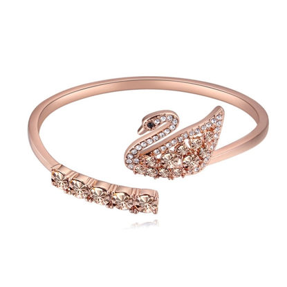 Immagine di Dancing Swan Crystal Inlaid Bracelet