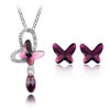 Immagine di Rain Butterfly Crystal Package(Necklace & Earrings)