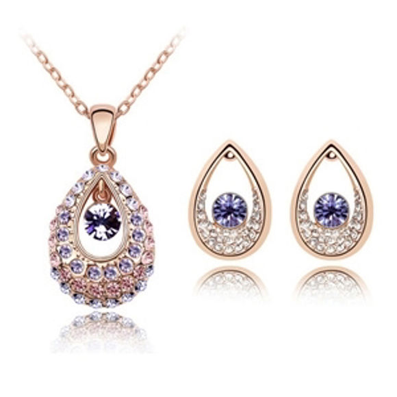 Immagine di Princess of India Crystal Package(Necklace & Earrings)