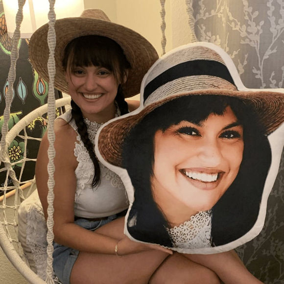 Immagine di Cuscino fotografico personalizzato 3D per viso umano