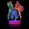 Immagine di Luci notturne a LED colorate 3D Illusion in varie forme - I migliori regali per i bambini